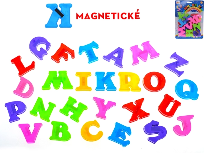 Magnetic Plastic Letters – Colorful Alphabet for Kids