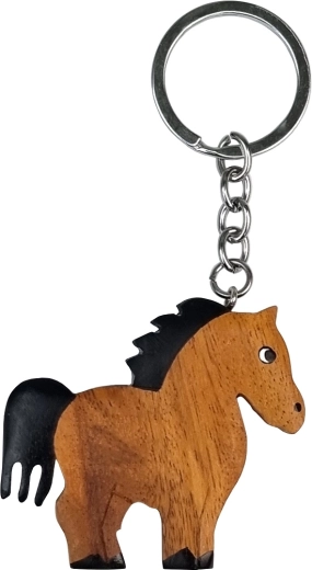 Дървен ключодържател кон 2KIDS TOYS