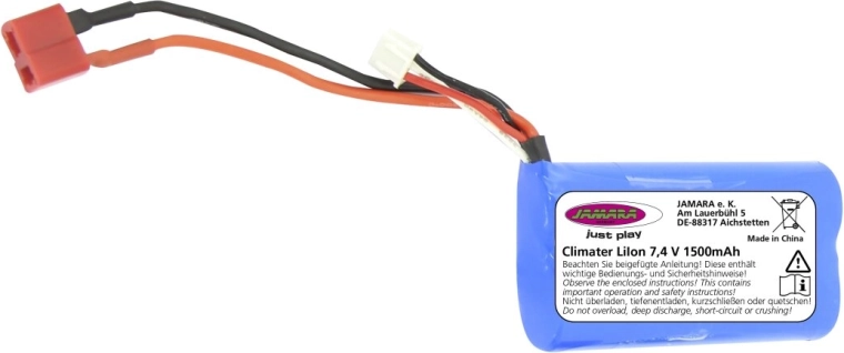 JAMARA Climater Li-Ion Battery 7.4 V 1500 mAh 11.1 Wh