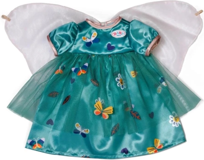Fairy Dress with Wings for BABY born 43 cm Doll