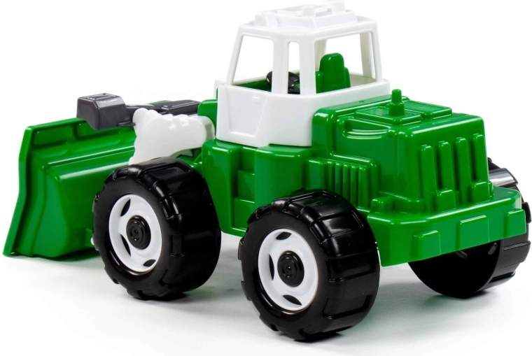 Wide wheels and stable ride