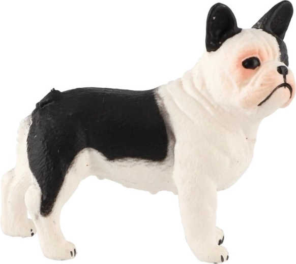 Detailed miniature of a French Bulldog
