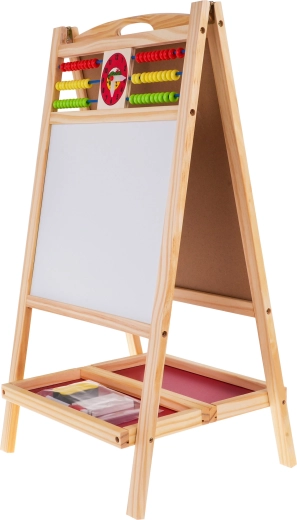 Two surfaces for drawing and writing