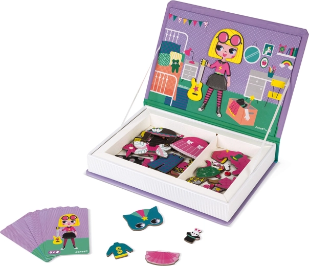 Fashion game with magnets