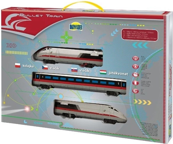 Влакoва композиция Bullet Train на батерии