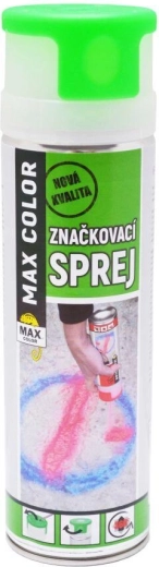 MAX COLOR Marking Spray 500 ml – fluorescent green