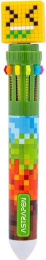 Astra pen with 10 refills Pixel One II (color mix)
