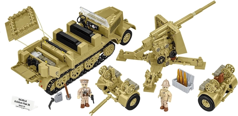 Реалистична комбинация Sd.Kfz. 8 + 8,8 cm Flak 36