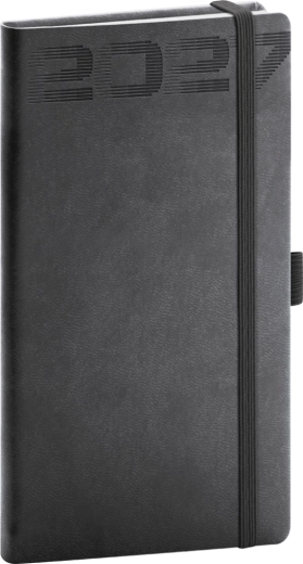 Notique pocket diary Aprint Top 2027 black 9 × 15.5 cm