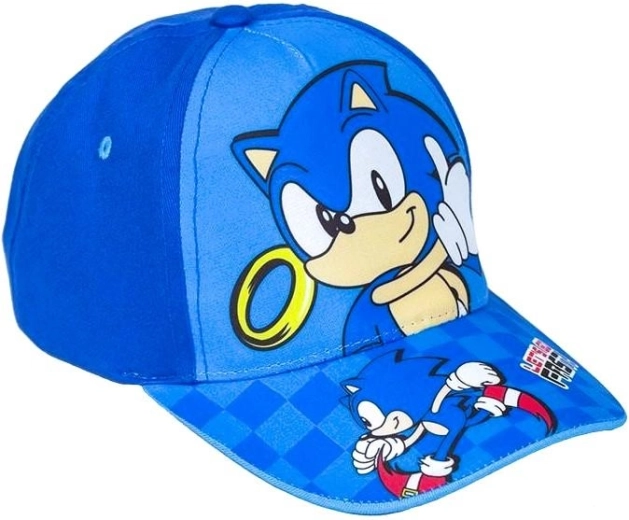 Шапка с козирка Sonic