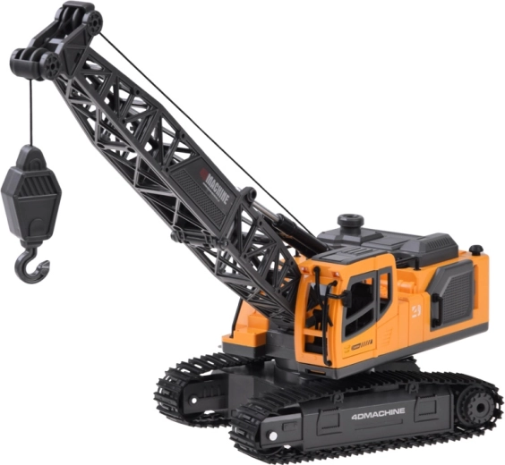 Movable boom and lowering hook