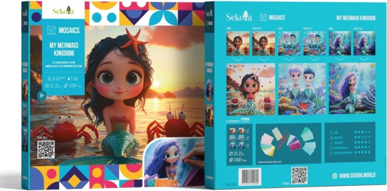 6 mermaid templates for step-by-step creating
