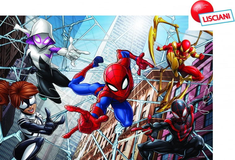 Двустранен пъзел SPIDER-MAN 60 части