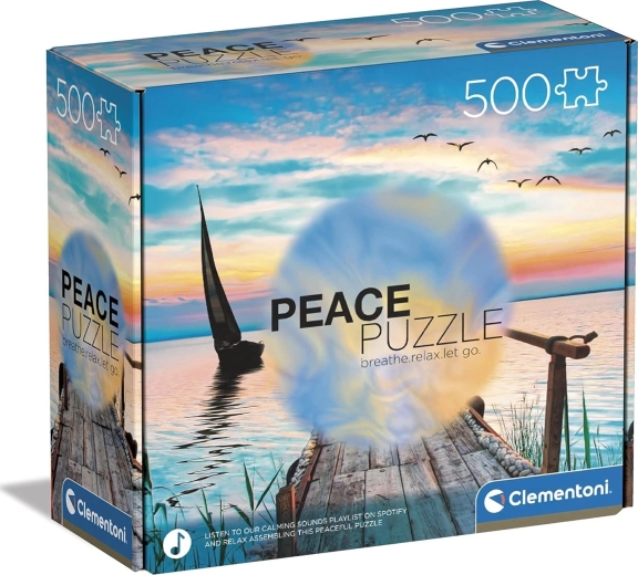 Пъзел 500 части CLEMENTONI Peace Collection – Peaceful Wind