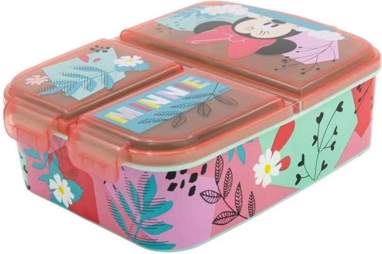 Minnie Mouse snack box with compartments - 1 piece