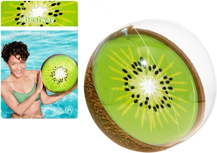 BESTWAY Inflatable Beach Ball 46 cm – Kiwi