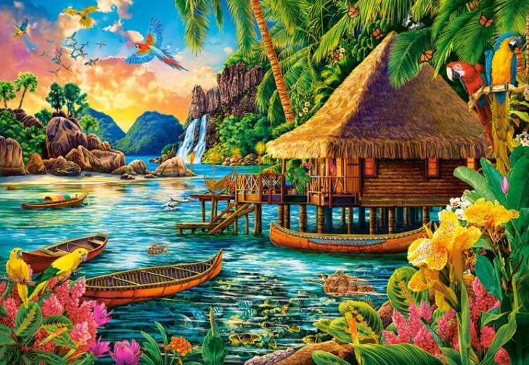 Puzzle 1000 pieces Tropical Island