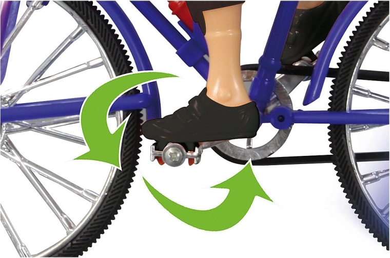 Realistic pedaling