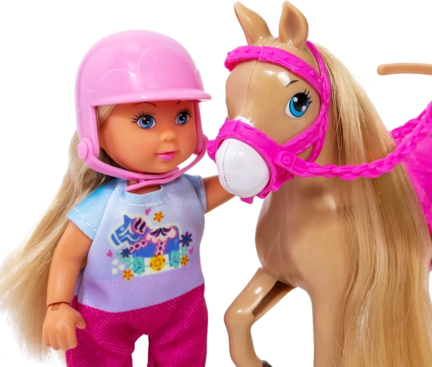 Evi the rider and horse