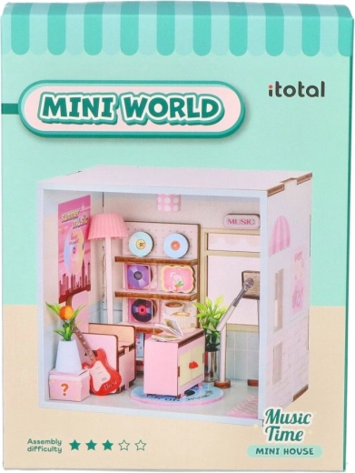 i-Total Miniature DIY Room Mini World – Music Time