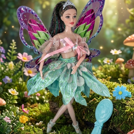 Colorful wings like those of a real fairy
