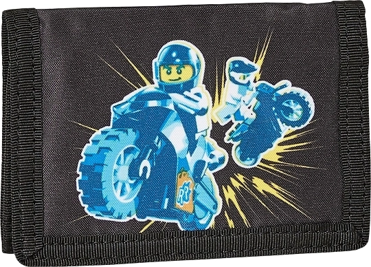 LEGO CITY Race kids wallet with hook-and-loop closure