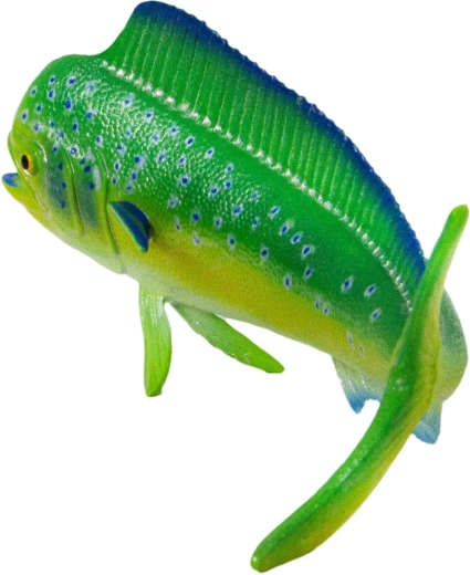 Realistic depiction of mahi-mahi