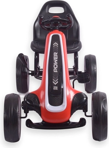 Large EVA wheels with bearings for a smooth ride