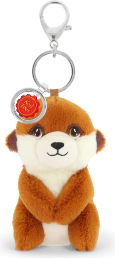 Plush Meerkat Bag Charm 12 cm Keeleco