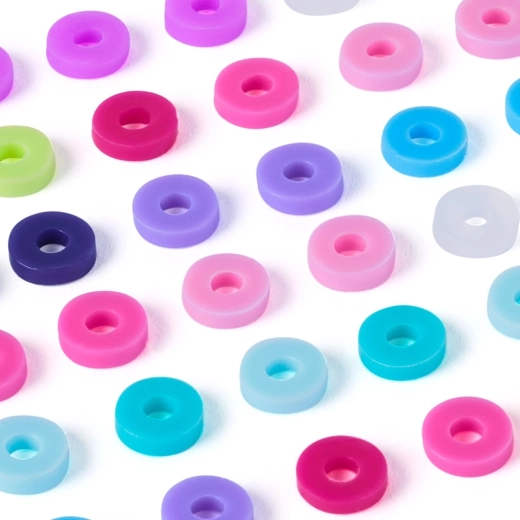 Over 1,200 heishi beads for endless combinations