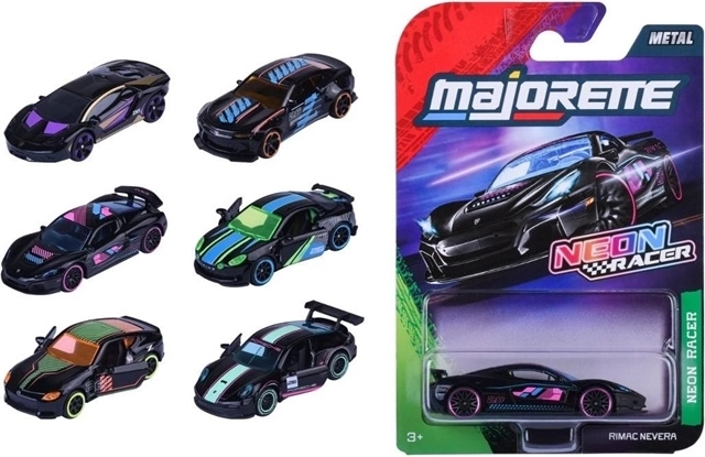Majorette Neon Racer Premium mini car 7.5 cm (1 pc)