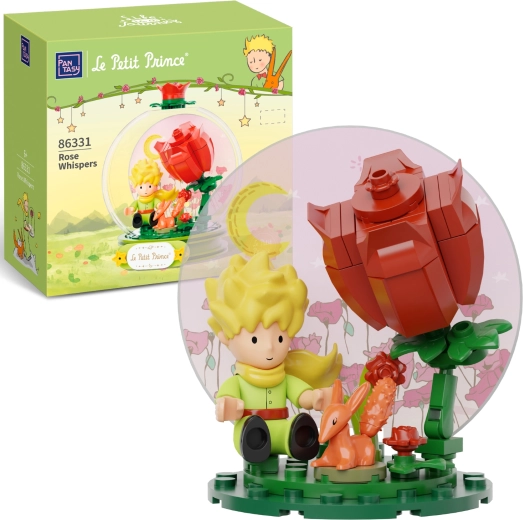 Конструктор PANTASY Le Petit Prince – Шепотът на розата, 80 части