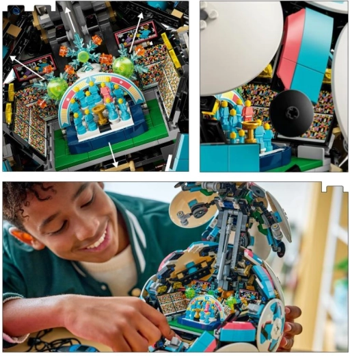 Скрит миниатюрен стадион с празненства