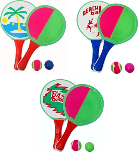 2-in-1 Catch Ball Paddles with Balls