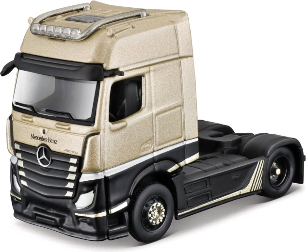 Maisto Mercedes-Benz Actros 1851 Gold-Black 1:64