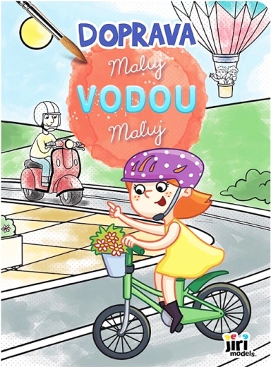 Transport – Magic Water Coloring Book