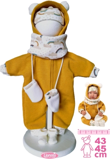 Llorens дрешки за бебе кукла New Born 43–45 см