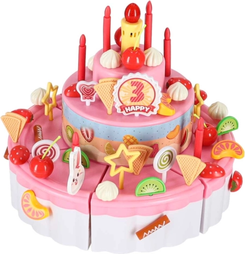 Light and music effects for a birthday atmosphere