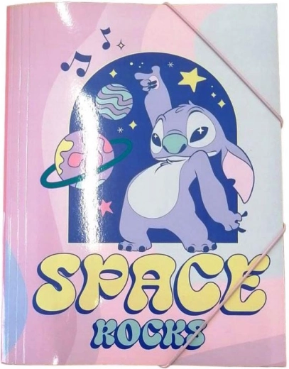 Lilo & Stitch A4 Exercise Book Covers with Elastic Band - 1 piece