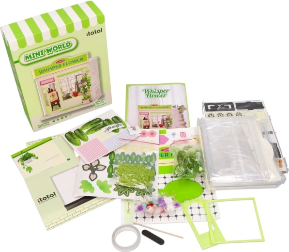 i-Total Mini Florist Shop – DIY Diorama to Assemble