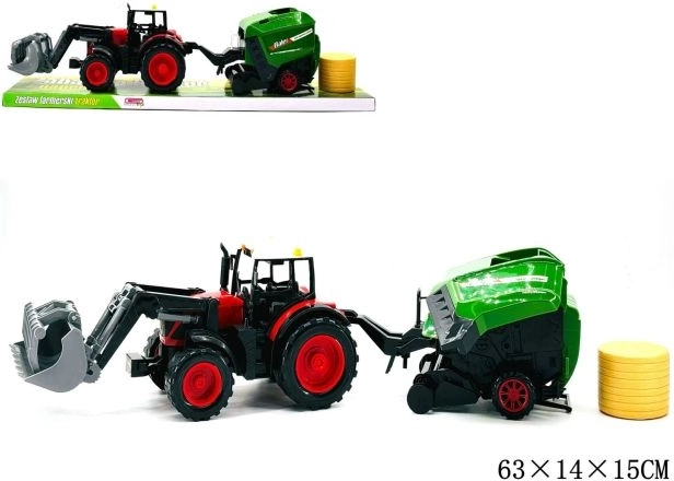 Tractor with Agricultural Machine