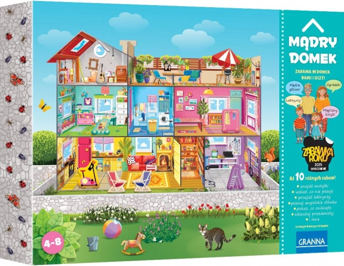 Granna 3D House – interactive educational game for children aged 4–8