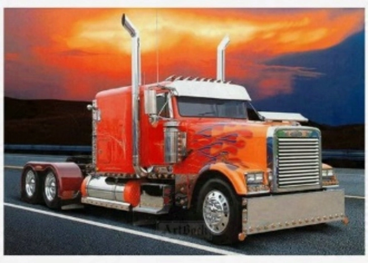 Norimpex Paint by Numbers Orange Truck 40 × 50 cm