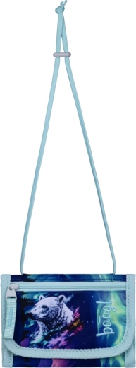 Comfortable neck wear with a breakaway cord