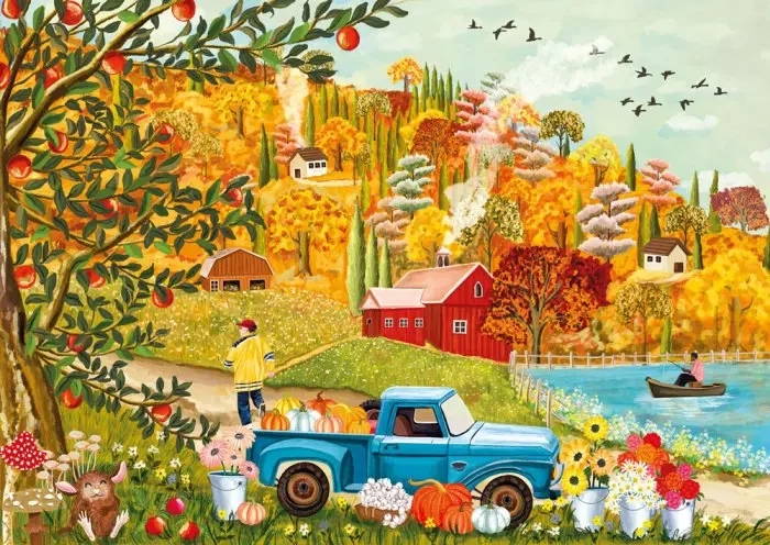 Puzzle Autumn Still Life 1000 Pieces MAGNOLIA
