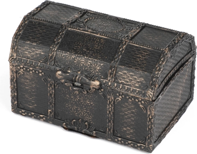 Authentic pirate chest with relief details