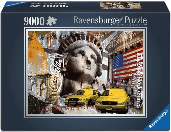 Пъзел Ravensburger Метрополия Ню Йорк 9000 части