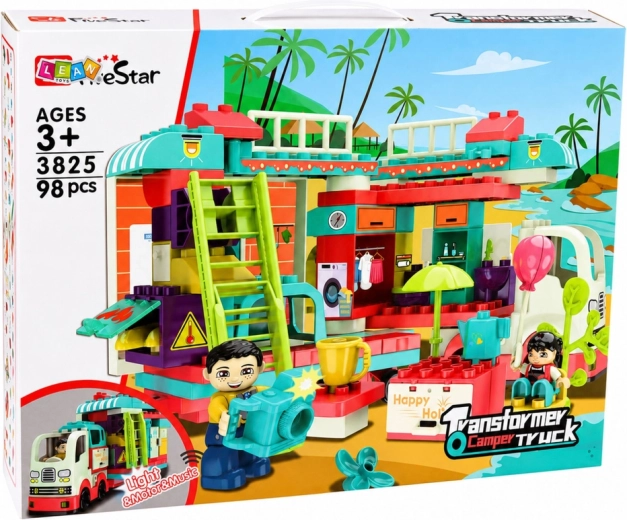 98 pieces, 2 minifigures, and original packaging