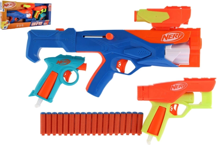 Nerf N Series Gear Up Pack blaster set - 3 pcs