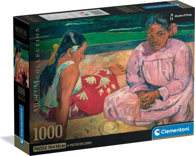 Пъзел Clementoni Museum Collection: Таитянки 1000 части